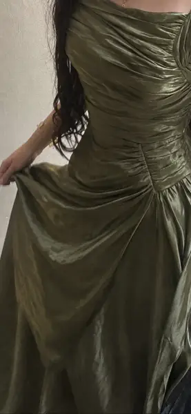 تفصيل — فستان زيتي سايز M